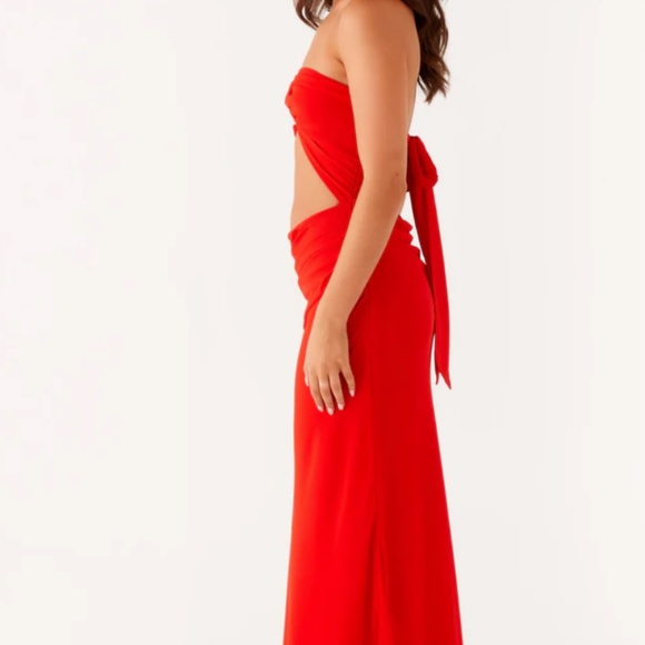 Peppermayo Exclusive - Carla Maxi Dress - Red - Picture 3 of 3
